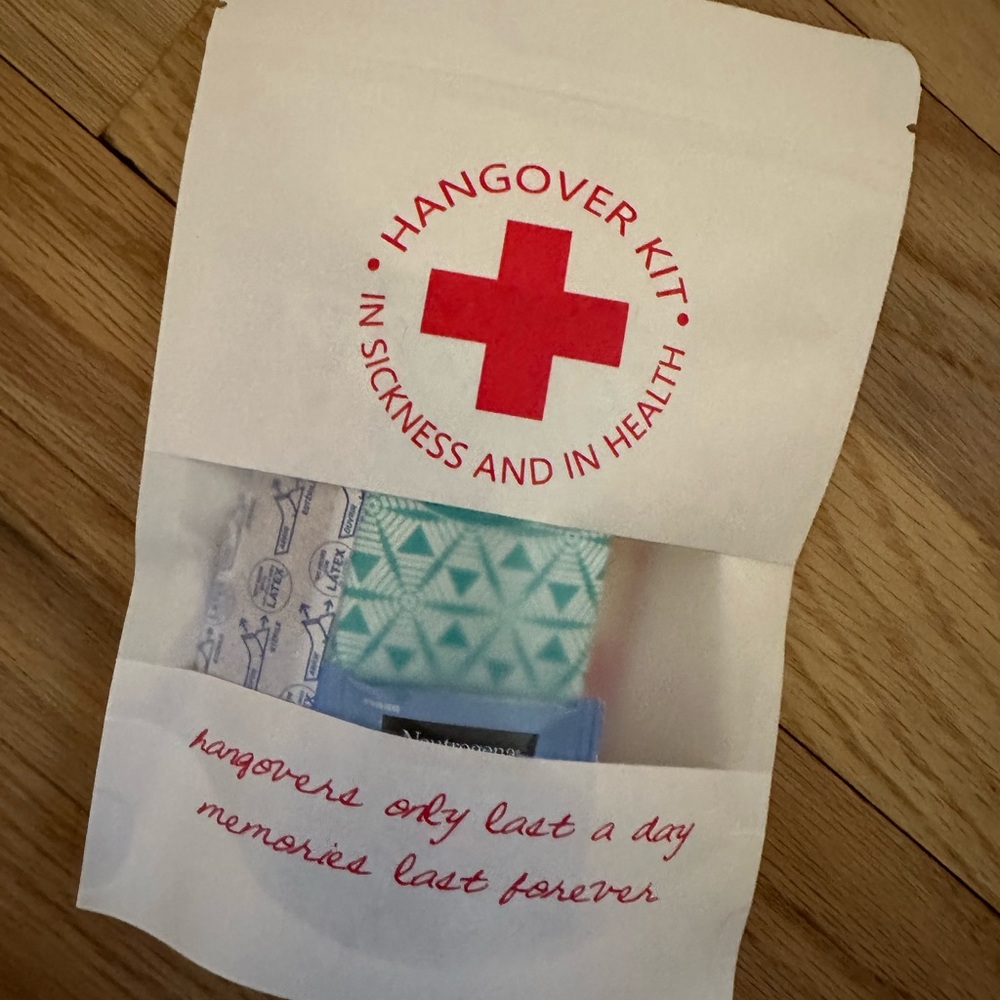 Hangover Recovery Kit Treat Bags